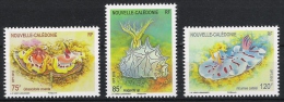 Neukaledonien Caledonie 2012 Fauna Nudibranche Schnecken Mi# 1583-85 ** MNH - Nuevos