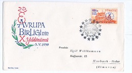 ANKARA  1959 - Lettres & Documents