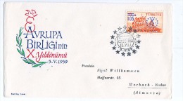 ANKARA  1959 - Covers & Documents