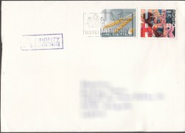 Switzerland Cover To Serbia - Lettres & Documents