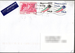 Italy Cover To Serbia - 2011-20: Oblitérés