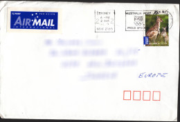 Australia Cover To Serbia - Storia Postale