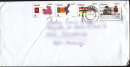 Spain Cover To Serbia - Cartas & Documentos