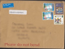 Great Britain Cover To Serbia - Storia Postale