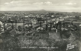 PORTUGAL - CASTELO BRANCO - PANORAMICA DA CIDADE - 40S REAL PHOTO PC. - Castelo Branco