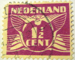 Netherlands 1924 Carrier Pigeon 1.5c - Used - Usados