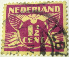 Netherlands 1924 Carrier Pigeon 1.5c - Used - Gebraucht