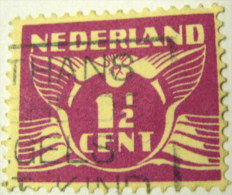 Netherlands 1924 Carrier Pigeon 1.5c - Used - Gebruikt