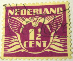 Netherlands 1924 Carrier Pigeon 1.5c - Used - Used Stamps