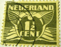 Netherlands 1924 Carrier Pigeon 1.5c - Used - Usados