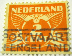 Netherlands 1924 Carrier Pigeon 2c - Used - Gebruikt