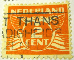 Netherlands 1924 Carrier Pigeon 2c - Used - Used Stamps