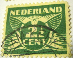 Netherlands 1924 Carrier Pigeon 2.5c - Used - Gebraucht