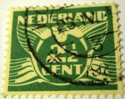 Netherlands 1924 Carrier Pigeon 2.5c - Used - Gebruikt