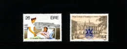IRELAND/EIRE - 1984  ST. VINCENT HOSPITAL-ROYAL COLLEGE OF SURGEONS SET  MINT NH - Nuovi