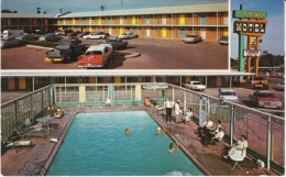 Route 66, Amarillo TX Texas, Plainsman Motel, Auto, Lodging, 1960s Vintage Postcard - Route ''66'