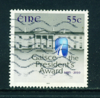 IRELAND - 2010 The Presidents Award 55c Used As Scan - Usati