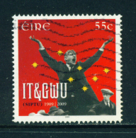 IRELAND - 2009 Trade Union 55c Used As Scan - Usados