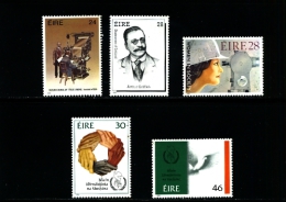 IRELAND/EIRE - 1986  ANNIVERSARIES AND COMMEMORATIONS  SET  MINT NH - Neufs