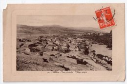 Saïda, Vue Générale, Village Nègre, 1914, éd. N. Motz, Manques Et Plis - Saïda