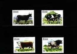 IRELAND/EIRE - 1987  IRISH CATTLE  SET  MINT NH - Nuovi