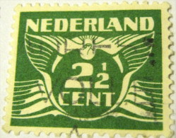 Netherlands 1924 Carrier Pigeon 2.5c - Used - Gebruikt