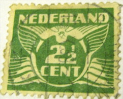 Netherlands 1924 Carrier Pigeon 2.5c - Used - Gebraucht