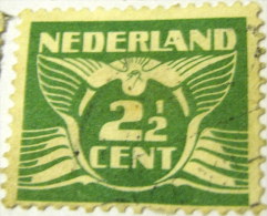 Netherlands 1924 Carrier Pigeon 2.5c - Used - Oblitérés