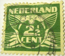 Netherlands 1924 Carrier Pigeon 2.5c - Used - Gebruikt