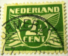 Netherlands 1924 Carrier Pigeon 2.5c - Used - Usati