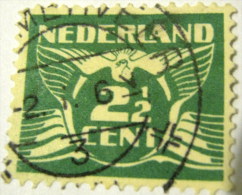 Netherlands 1924 Carrier Pigeon 2.5c - Used - Oblitérés