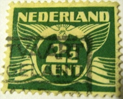 Netherlands 1924 Carrier Pigeon 2.5c - Used - Gebraucht