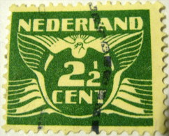 Netherlands 1924 Carrier Pigeon 2.5c - Used - Gebraucht