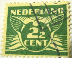 Netherlands 1924 Carrier Pigeon 2.5c - Used - Gebraucht