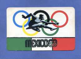 Sport - Jeux Olympiques Mexico 1968 - Logo Des JO -  Athlétisme Saut En Longueur - Anneau - Flocage Tissu - Leichtathletik