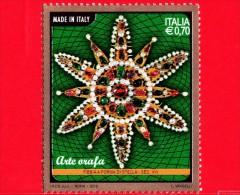 Nuovo - MNH - ITALIA - 2013 - Arte Orafa - Fibbia A Forma Di Stella (XIV Sec., Castelvecchio, Verona) - 0.70 - 2011-20: Mint/hinged
