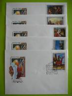 USSR Russia 1981 Art Painting Set Of 4 FDC - FDC