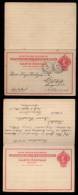 Brazil Brasilien 1911 Stationery Reply Card MARTIMA PERNAMBUCO To Germany - Cartas & Documentos