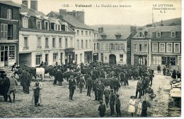 76  -  VALMONT  Le Marché Aux Bestiaux. - Valmont