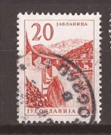 1961 X  JUGOSLAVIJA JUGOSLAWIEN  BOSNIA JABLANICA  CANCELATION  SERBIA  BEOGRAD   USED - Oblitérés