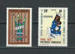 Polynésie: 92/ 93 ** - Unused Stamps