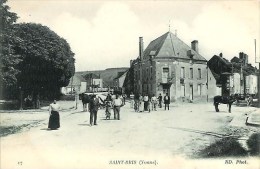 89 SAINT-BRIS  Une Rue Animée - Saint Bris Le Vineux