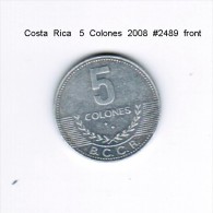 COSTA RICA    5  COLONES  2008 - Costa Rica