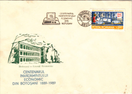 SCHOOL, COMPUTER, SPECIAL COVER, 1989, ROMANIA - Computers