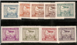 POLOGNE POSTE AERIENNE DE 1925 N 1/9 NEUF * - Unused Stamps