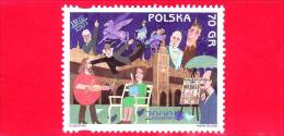 POLONIA - POLSKA - 2000 - MNH - Cracovia, Città Europea Della Cultura - Penderecki, Pope, Copernicus, King - 0.70 Z&#322 - Neufs