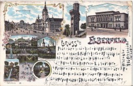 ELBERFELD  Gruss Aus Elberfeld  Oktober 1899 - Wuppertal