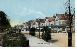 MERSEYSIDE - HOYLAKE - MARKET STREET 1917 Me153 - Other & Unclassified