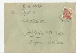 = DE R- BRIEFE 1947 KONIGSMARK - Storia Postale