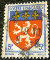 France 1943 Lyonnais 5f - Used - Used Stamps